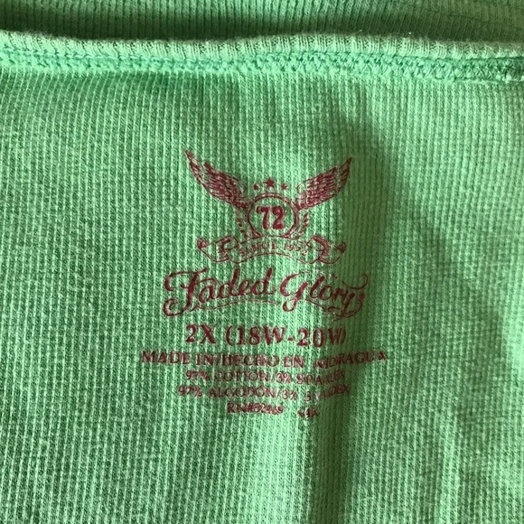 Green Ribbed Tank - Picture 4 of 4